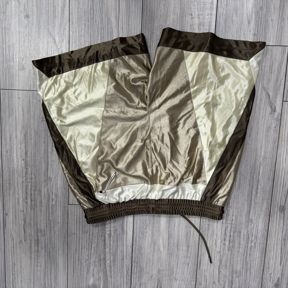 Kith Brown and Cream Textured Pants